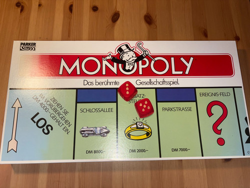 Monopoly parker unbespielt - monopoly,