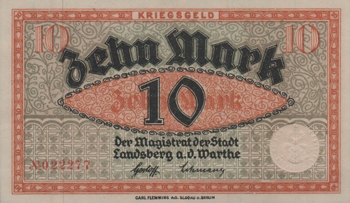 Landsberg warthe stadt - a.d.,