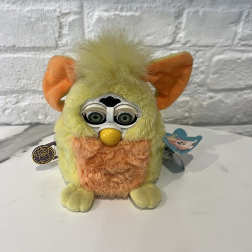 Vintage sunny yellow furby - yellow,
