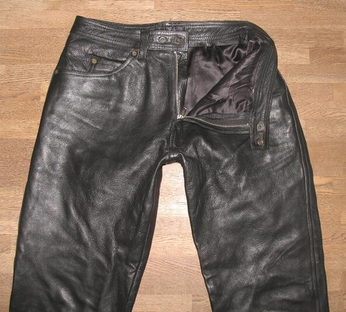 Fette herren lederjeans - lederjeans, /