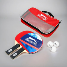 Tischtennis Set Profi Slazenger 6-tlg Tischtennisschläger + Bälle in Tasche