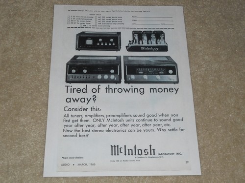 Mcintosh 1966 275 tube - ad,,