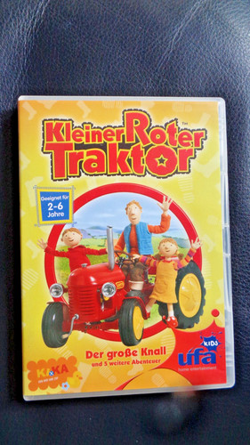 Dvd kleiner roter traktor - "kleiner,
