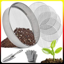 Gartensieb Rund 30CM mit 5