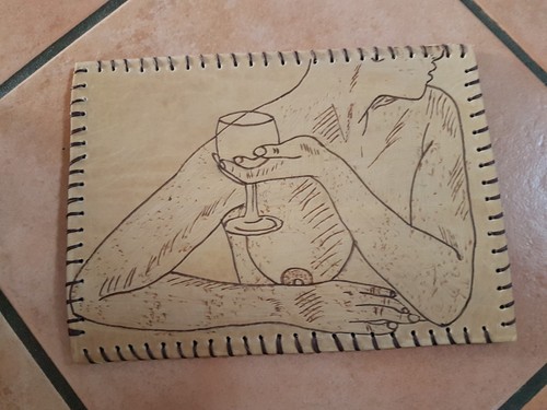 Akt frauen lederbild 5 - akt,