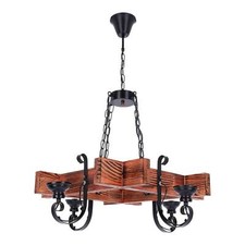 Holz vintage lampe hängelampe - vintage,