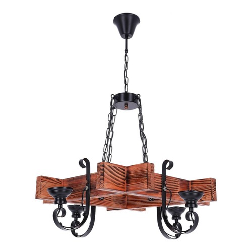 Holz vintage lampe hängelampe - vintage,