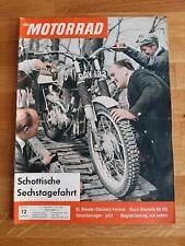 Motorrad 12/1962 Moto Guzzi