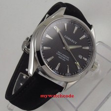 41mm Corgeut schwarzes