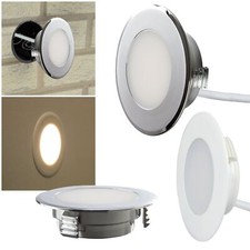 LED Wand-Einbaustrahler 230V IP44 UP-Dose Treppen-Stufen-Licht Decken-Leuchte