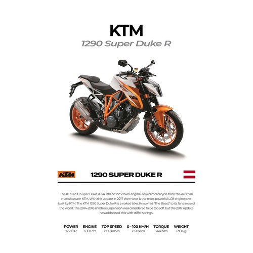 Ktm motorrad poster - motorrad, |