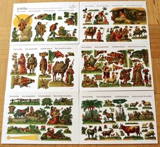 Weihnachtskrippe Papier Pappe