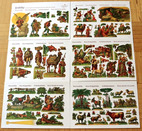 Weihnachtskrippe papier pappe - weihnachtskrippe,
