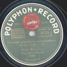 Otto Reutter - Ich möcht'