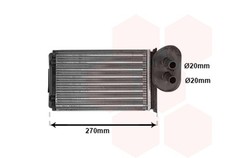 VAN WEZEL Wärmetauscher