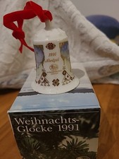 Hutschenreuther Weihnachtsglocke Nordpol 1991