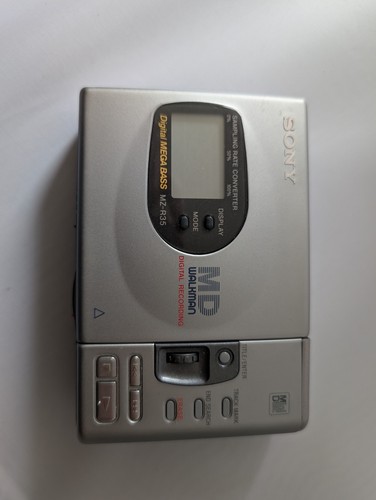 Sony minidisc recorder walkman - sony,