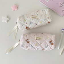 Cute Bear Print Pencil Case