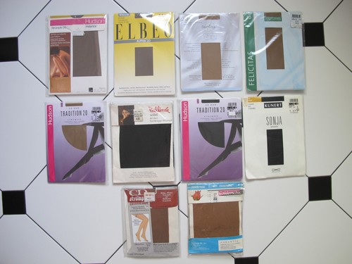 Vintage krepp nylons - krepp,