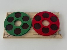 2x NAGRA Kunststoff Spulen / Plastic Reels (NAGRA SN, SNN, SNST)