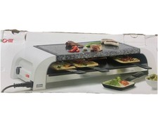 Stöckli PizzaGrill Hot Stone Grill-Raclette - Weiß For 8