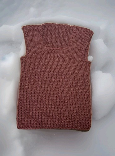 Handgestrickte baby weste - baby, ca