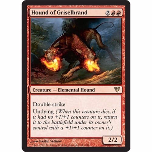 Hound griselbrand near - +, of