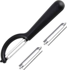 P-Schäler Tupper Set Mit 2 Ersatzklingen,Sparschäler Für Gemüse,Universell Karto