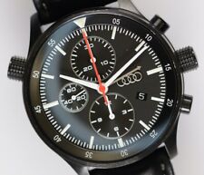 Sinn Uhr Chronograph Audi Edition 9901 GMT 7750 Edelstahl PVD schwarz 44mm