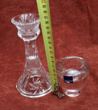 Kerzenständer Kristallglas