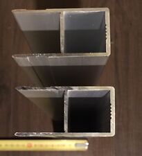 2x Alu-Hohlkammer-Einfassungen Bordwandprofile Planenaufbau