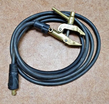 Schweißkabel Massekabel 50mm² 3,5Mtr mit Masseklemme SteckerDorn Ø13mm gebraucht