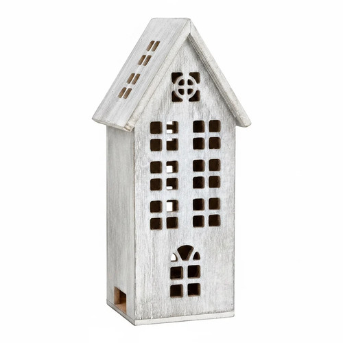 Lichthaus aus holz grau - lichthaus, holz,