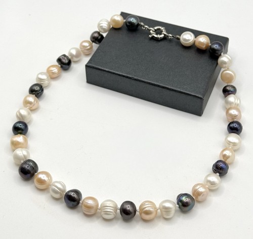 Echte perlen halskette collier - halskette,