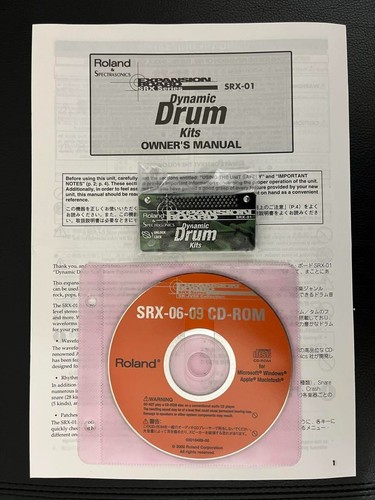 Roland srx dynamic drum - roland,
