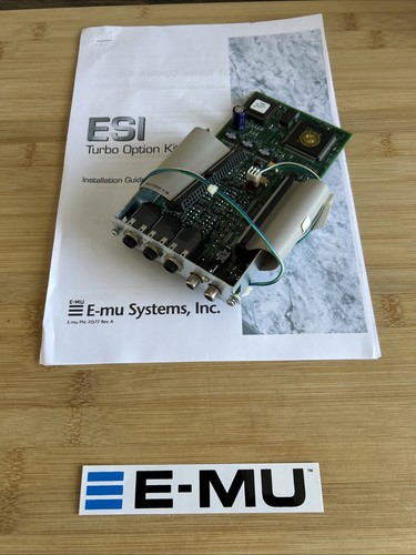 Emu esi sampler turbo karte - sampler, fx