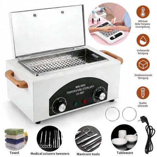 300w heißluft sterilisator - heißluft,