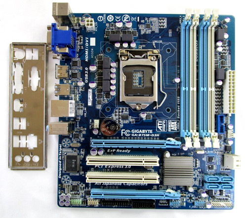 Gigabyte 75m d3h - gigabyte, ga-75m-d3h,