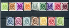 Bund 123-138 Posthorn Satz