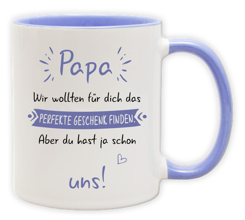 Becher tasse mit spruch - -,