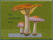 Schweiz 1994 Pro Juventute Pilze Markenheftchen 0-99 postfrisch (C62117)