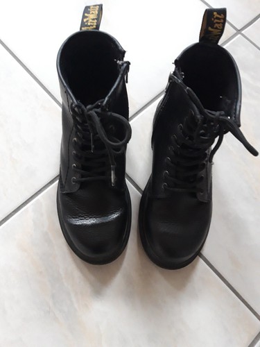 Schwarze schnürboots - schnürboots, in