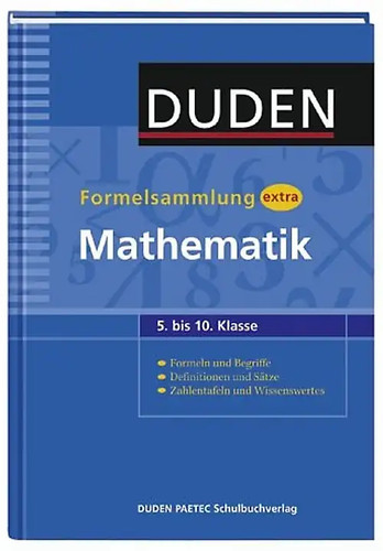 Duden formelsammlung extra - duden,