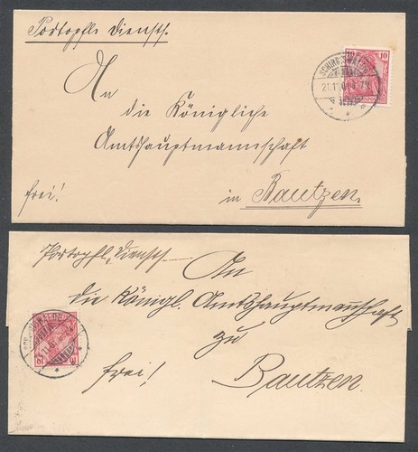 786586 germania belege - dr,