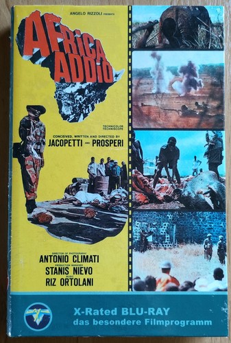 Africa addio blu - africa, blu-ray