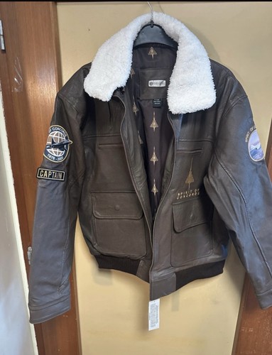 Concorde fliegerjacke leder - fliegerjacke,