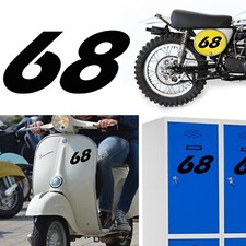 Numero 68 Racing, Aufkleber