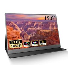 Portable Monitor 15,6 Zoll Tragbarer Mobiler IPS Bildschirm FHD 1920*1080 Für PC