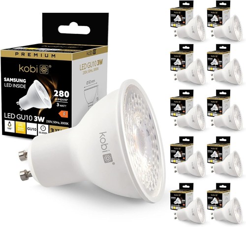 10x led glühbirne gu10 - gu10, 230v