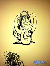 Wandtattoo Mammut Elefant